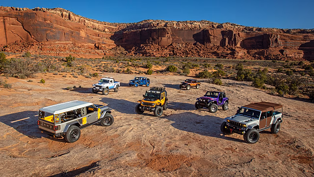 Ретромоды, гибрид и мобильные стенды: семь уникальных концептов Jeep для «Пасхального Сафари»
