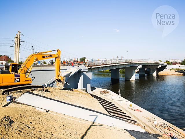 Движение по Бакунинскому мосту в Пензе планируется открыть в сентябре