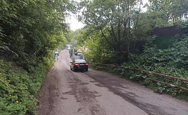 В Курске продолжается расширение въезда в парк «Новая Боевка»