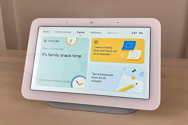 Google умолчала на конференции по ИИ об «умных» дисплеях Nest Hub