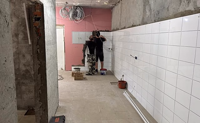 В Курской области в 9 из 26 школ капремонт завершен почти наполовину