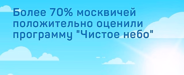 «Чистое небо» понравилось москвичам