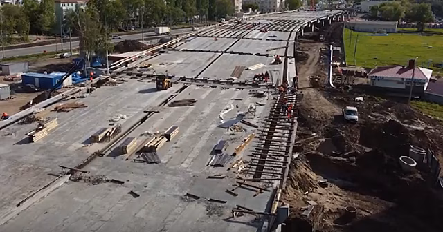 Рабочее движение по новой развязке в Самаре могут открыть зимой 2022 года