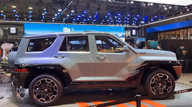 В Китае показали новый внедорожник Tank 700 Hi4-T