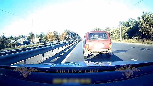 Во Владимирской области полицейские задержали водителя, напавшего на них с ножом