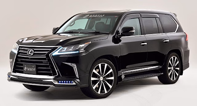 Самые необычные проекты на базе внедорожника Lexus LX: от ралли-кара до кабриолета