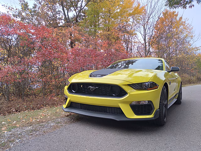 Ford Mustang Mach 1 2021 после выхода с завода получил визуальные перемены