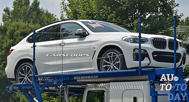 Новый кроссовер BMW X4 засветился с более привлекательным дизайном кузова