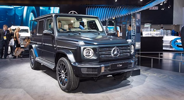 Раскрыты новые подробности об электрической внедорожной версии Mercedes EQG