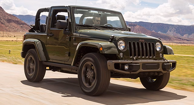 Круглые фары и другие технические особенности джипа Wrangler