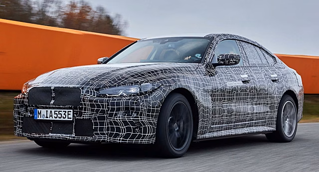 Электрический BMW i4 вывели на финальные испытания