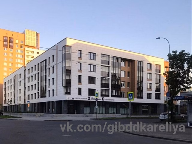 Водитель сбил пешехода на «зебре» в центре Петрозаводска и скрылся