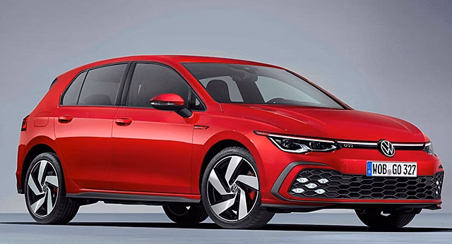 Volkswagen Golf восьмого поколения получил агрессивный тюнинг-пакет с дисками Barracuda