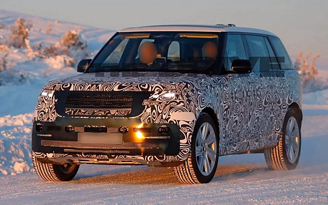 Обновленный Range Rover испытывают в суровых арктических условиях