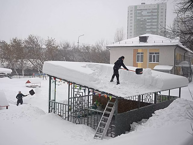 В Казани продлили антиснежный план «Буран». Школы на дистанте