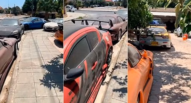 На Кипре нашли кладбище старых Mazda (видео)