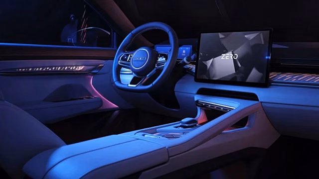Geely представила интерьер нового электрокара Lynk & Co Zero