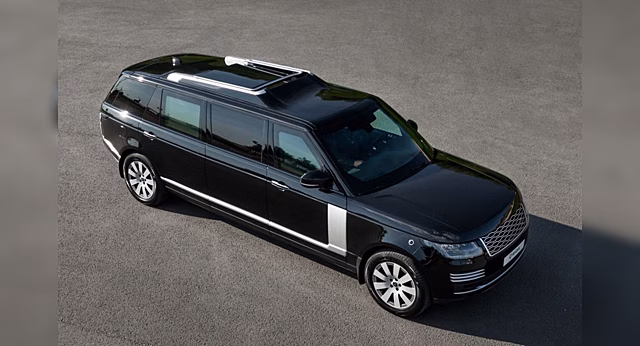 Нижегородская фирма RIDA превратила Range Rover в бронированный лимузин с парадным люком