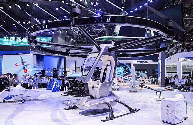 Xpeng выпустит летающие автомобили в 2027 году