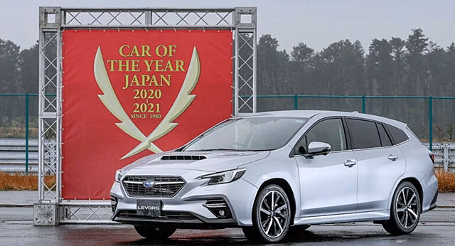 Лучшие автомобили в Японии: главная награда досталась Subaru Levorg