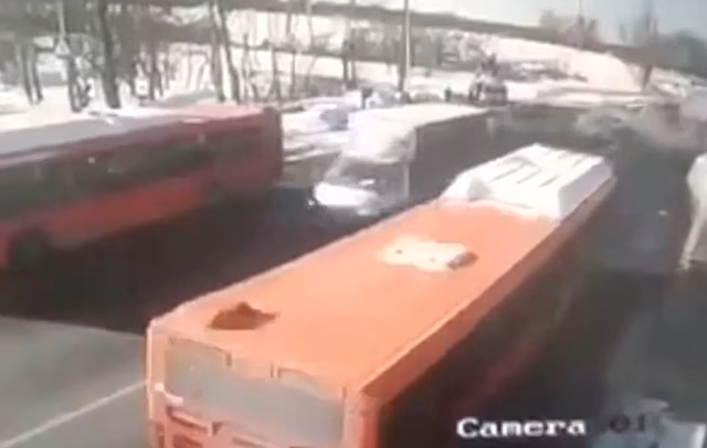 Появилось видео смертельного ДТП в Автозаводском районе