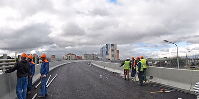 Въезды в Москву начнут благоустраивать в июне