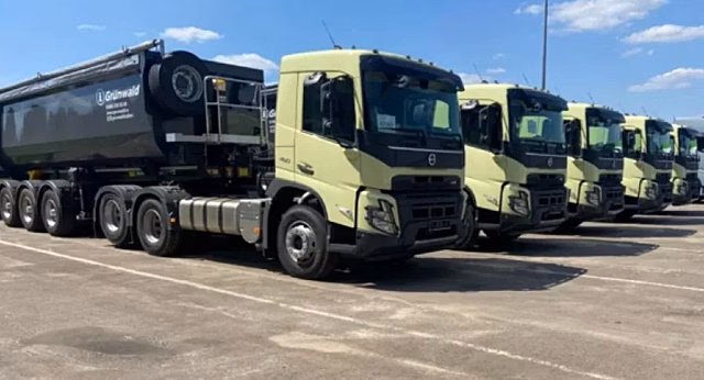 Первые тягачи Volvo российской сборки прибыли в Армению