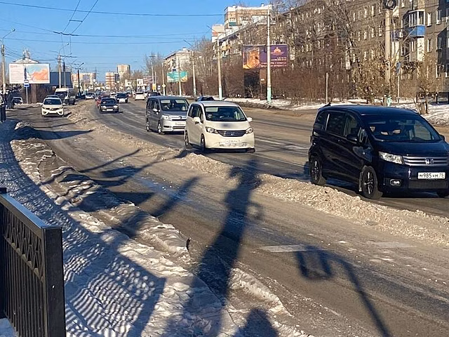 Тротуары и остановки в Чите будут очищать от снега