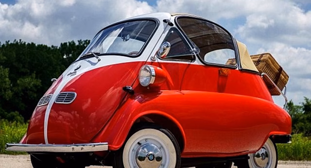 Гибрид холодильника и мотороллера: как непривлекательный Iso Isetta помог BMW не обанкротиться