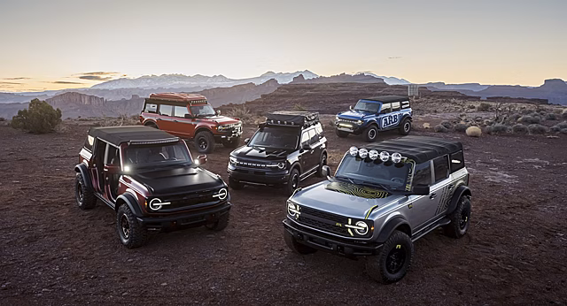 Бренд Ford готовит обновления для внедорожника Bronco к 2024 году