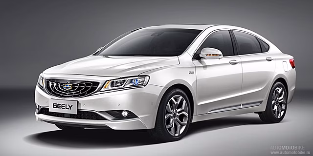 Седан Geely GC9 приедет в Россию в 2015 году
