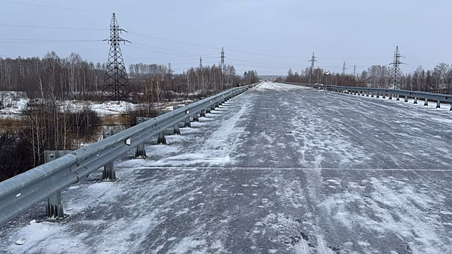 В Новосибирской области после ремонта открыли путепровод рядом с Чулымом