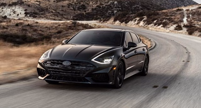 Самая мощная Hyundai Sonata N Line получила затемнённую модификацию Night Edition в США