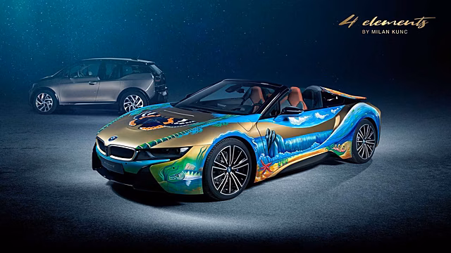 BMW i8 Art Car от Милана Кунца поможет сохранить планету