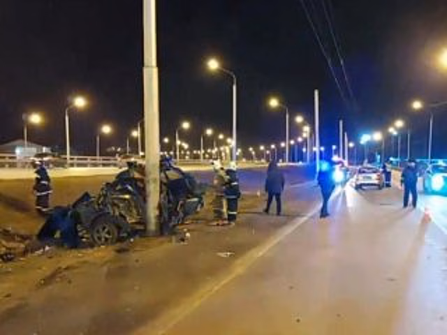 В Уфе 38-летняя женщина погибла за рулем иномарки