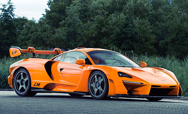 На серии «свежих» фото продемонстрирован редчайший McLaren Senna LM