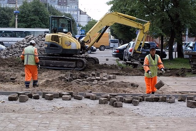 В Калининграде уберут брусчатку со всех дорог