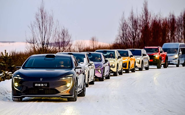 Как тестируют машины Changan во Внутренней Монголии