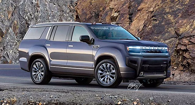 В сети представлены рендеры электрического внедорожника GMC Hummer