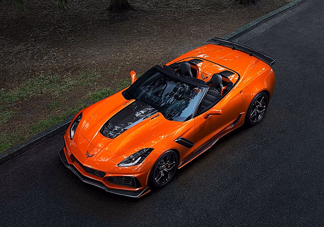 Самый мощный Chevrolet Corvette ZR1 лишился крыши