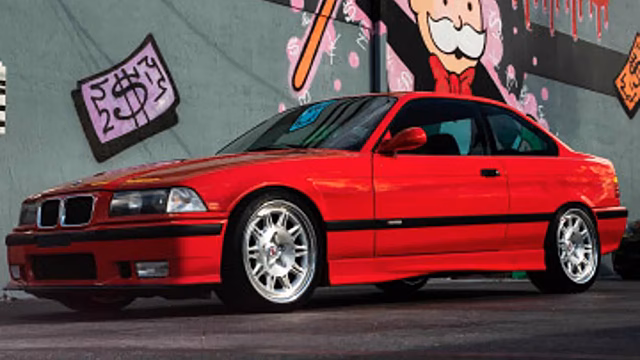 BMW M3 E36 с ретро-дисками HRE: идеальное сочетание