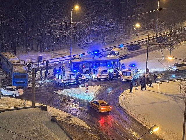 РИА Новости: число пострадавших в ДТП с автобусами в Москве увеличилось до 7