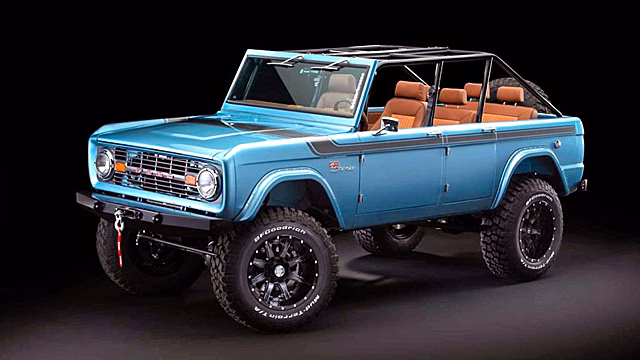 Старый Ford Bronco, который преобразили до неузнаваемости