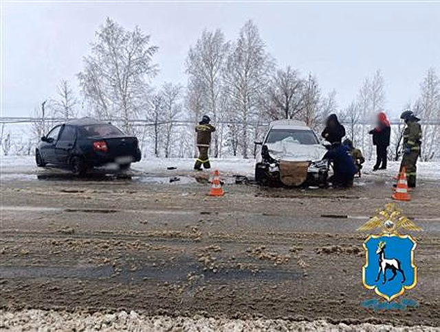 Два человека пострадали при ДТП на трассе в Самарской области