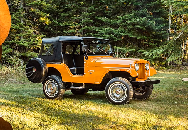 Почему у Jeep CJ-5 были такие странные боковые отражатели