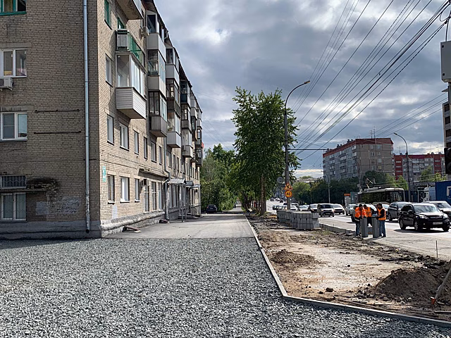 В левобережье Новосибирска отремонтируют тротуары за 68 млн рублей