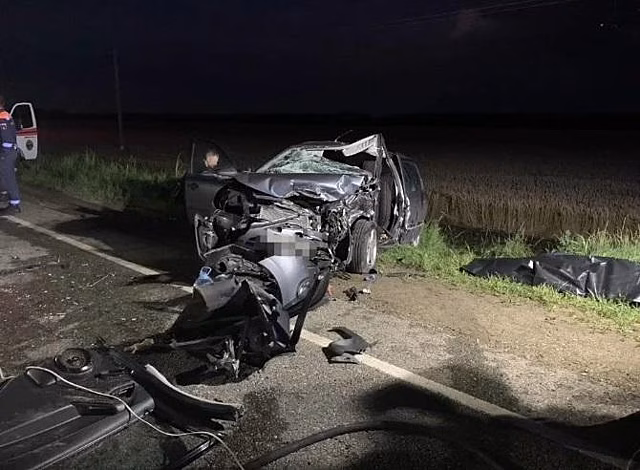 Смертельная авария с двумя легковушками произошла на Кубани