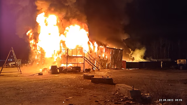 На 997 км трассы «Амур» в Сковородинском районе сгорели четыре автомобиля