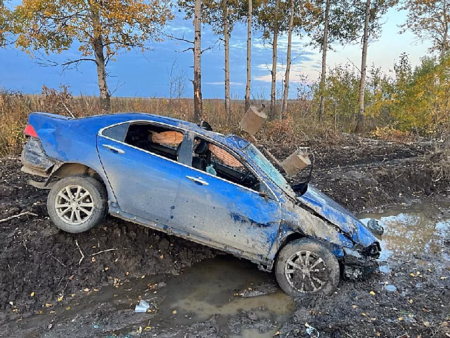На амурской трассе произошло смертельное ДТП с участием двух иномарок