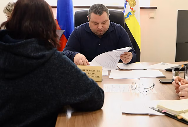 Министр транспорта Курской области провёл приём граждан